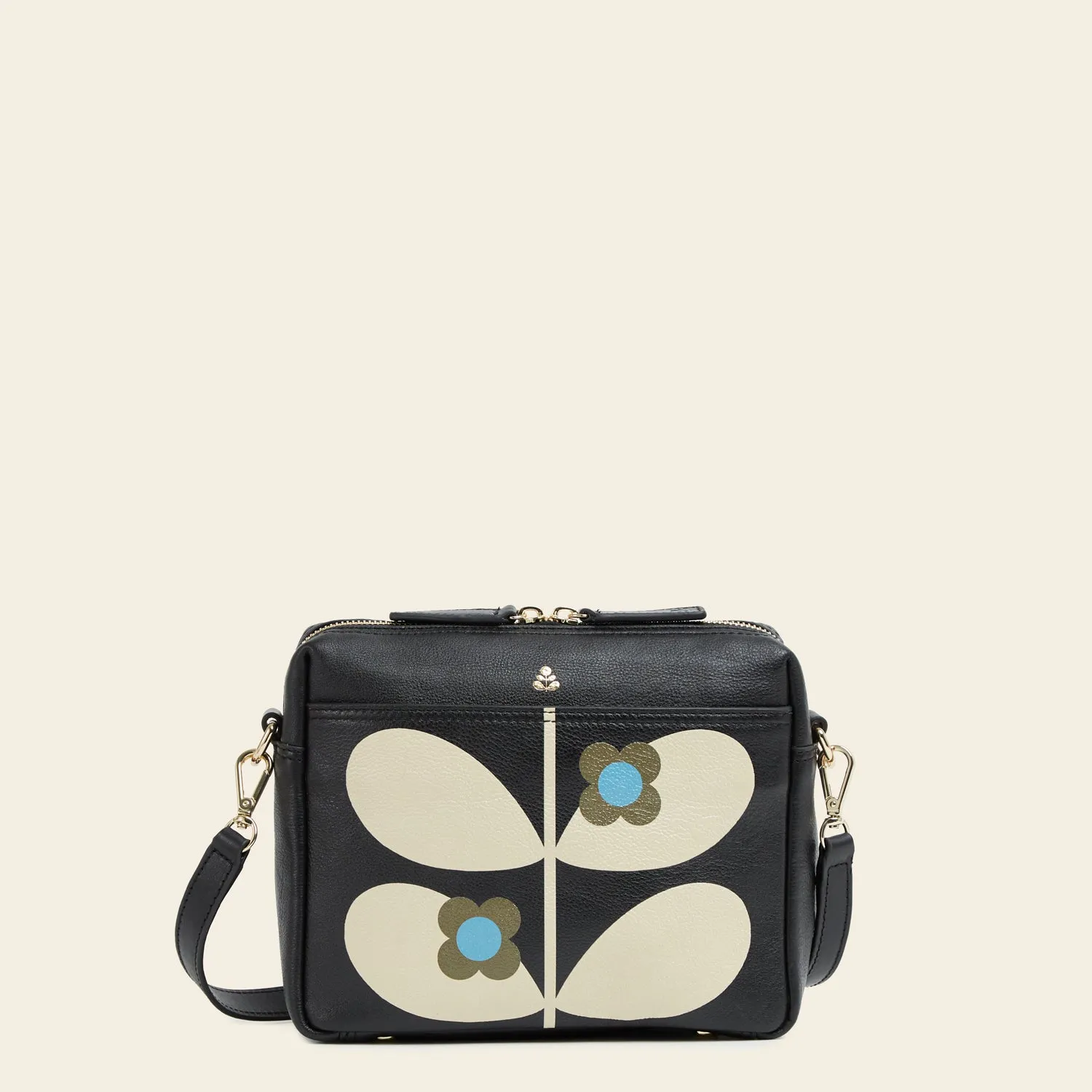 Minola Crossbody - Black Wild Rose Stem