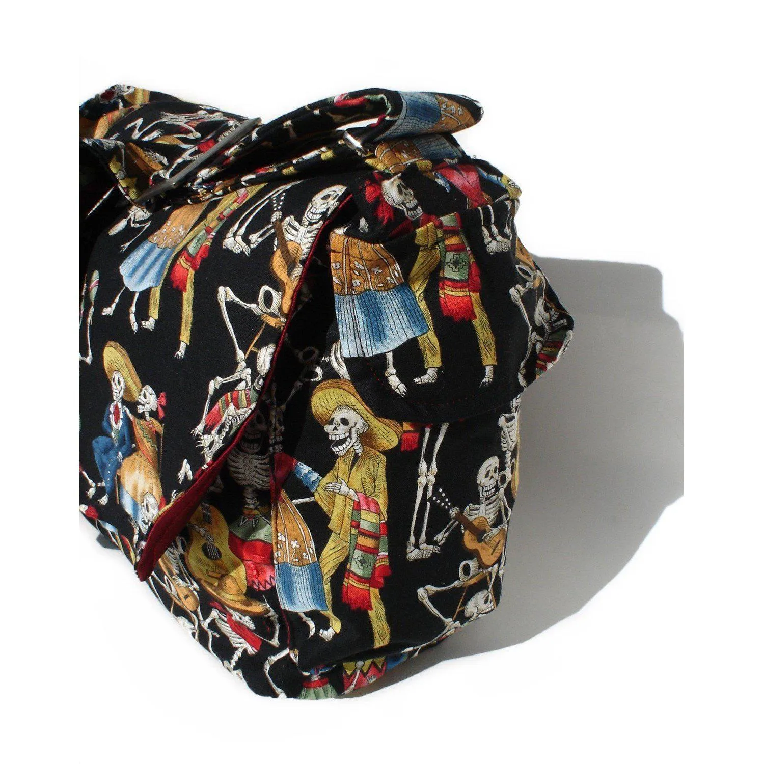 Musical Skeletons Messenger Bag by Hemet