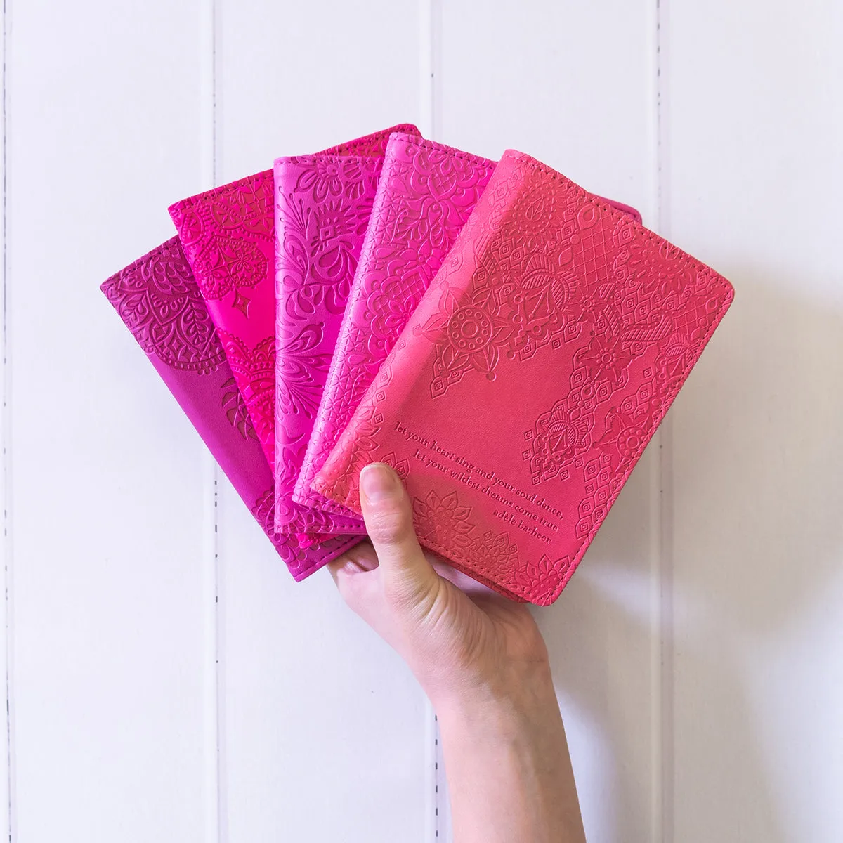 Mystic Magenta Pink Passport Wallet
