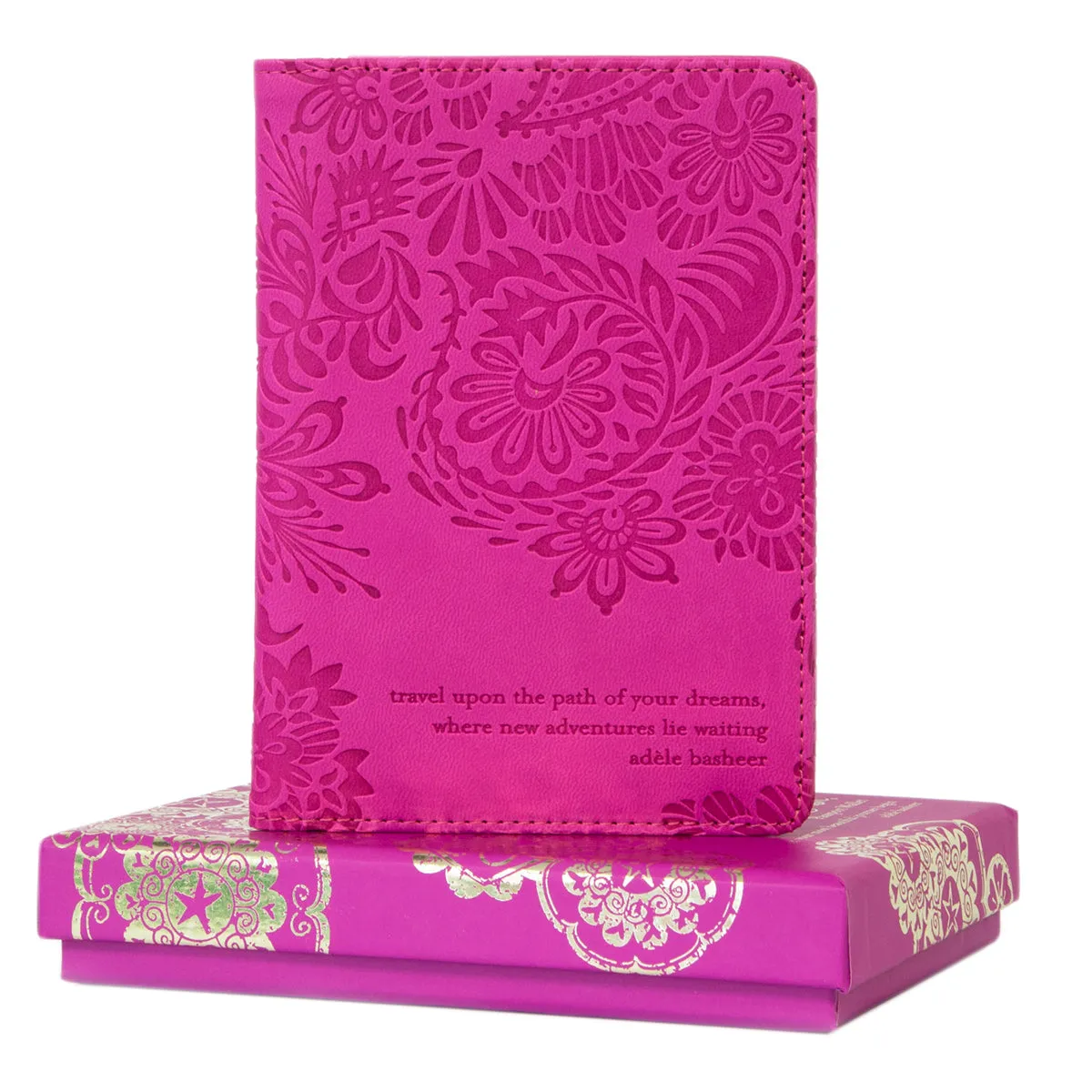 Mystic Magenta Pink Passport Wallet