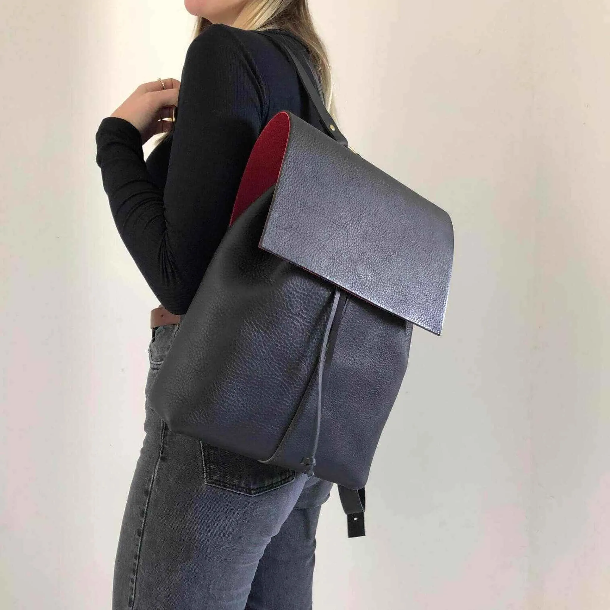 Nomad Tan Leather Backpack