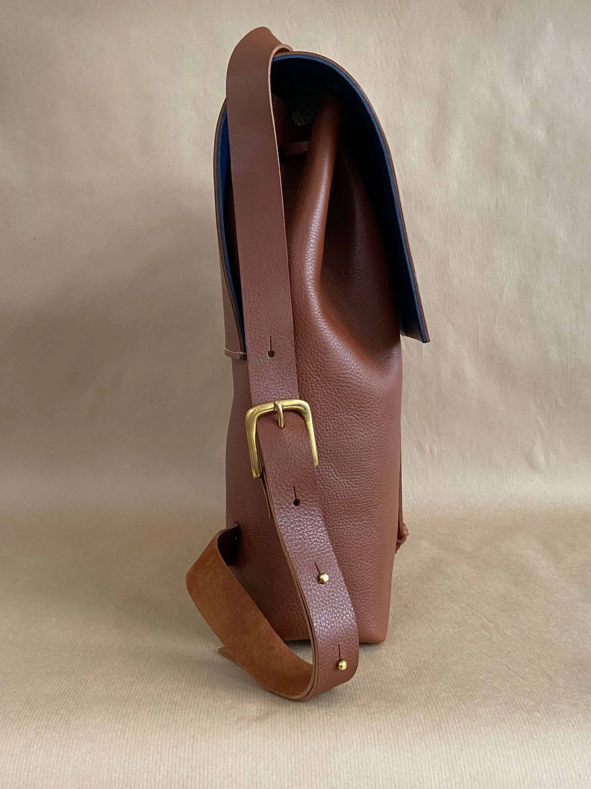 Nomad Tan Leather Backpack