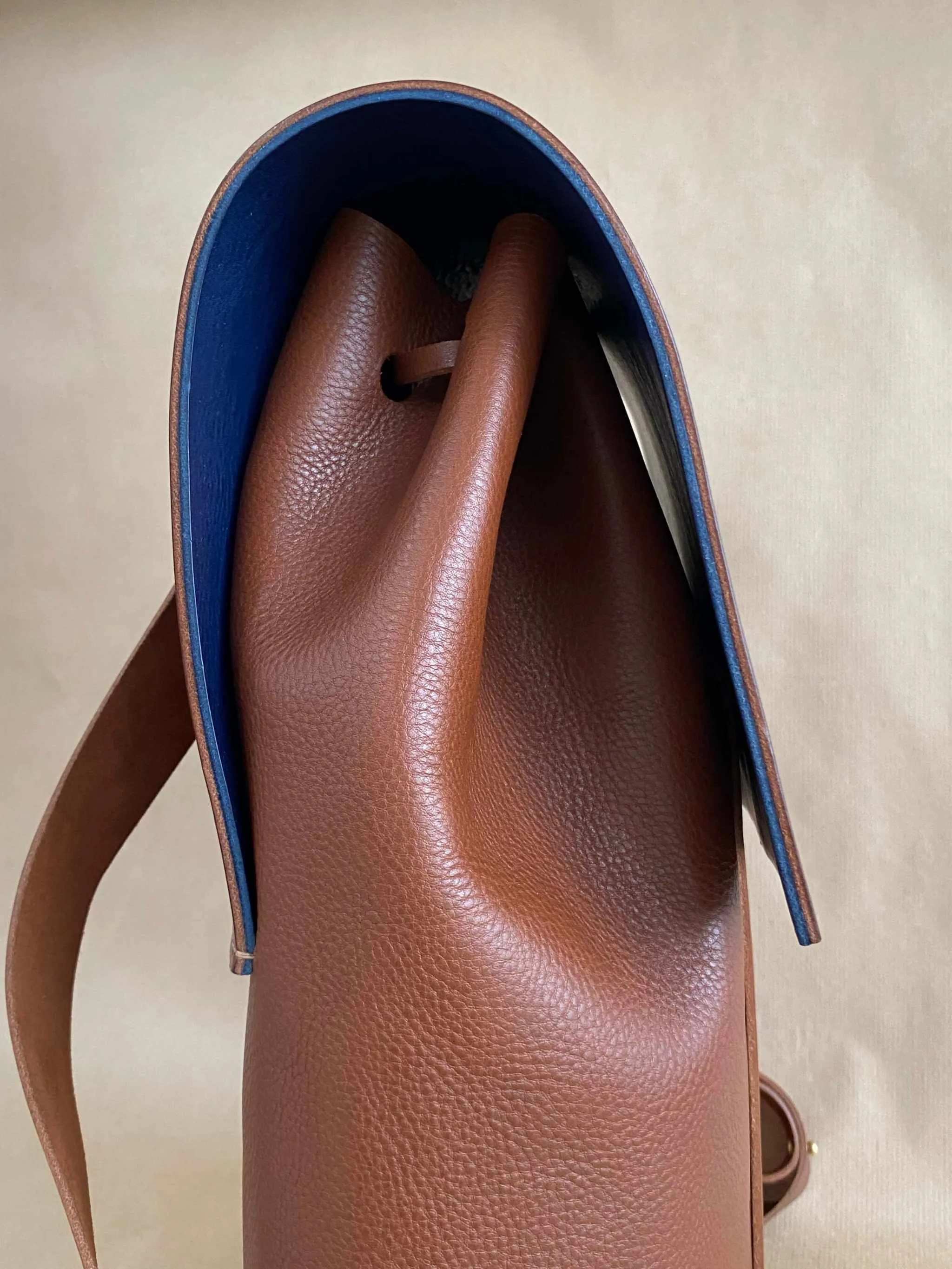 Nomad Tan Leather Backpack