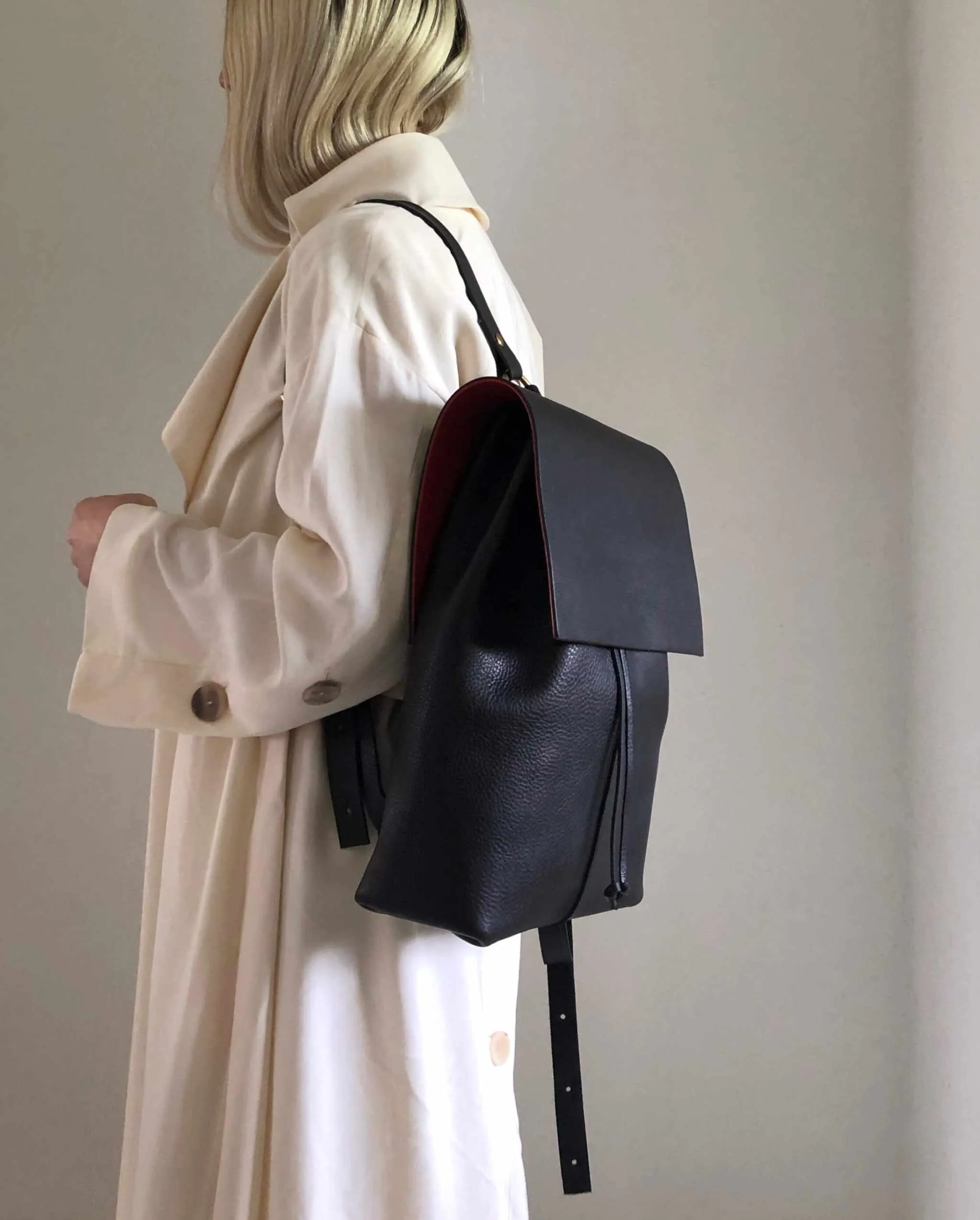 Nomad Tan Leather Backpack