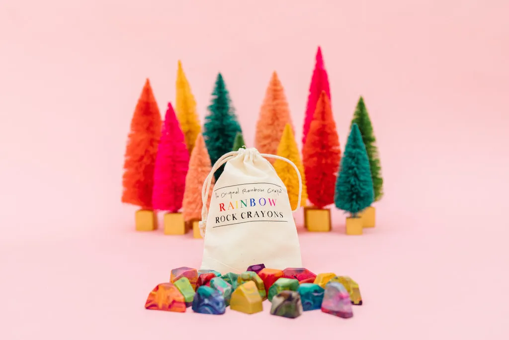 Rainbow Rock Crayons | "Perfect for little hands to hold!"
