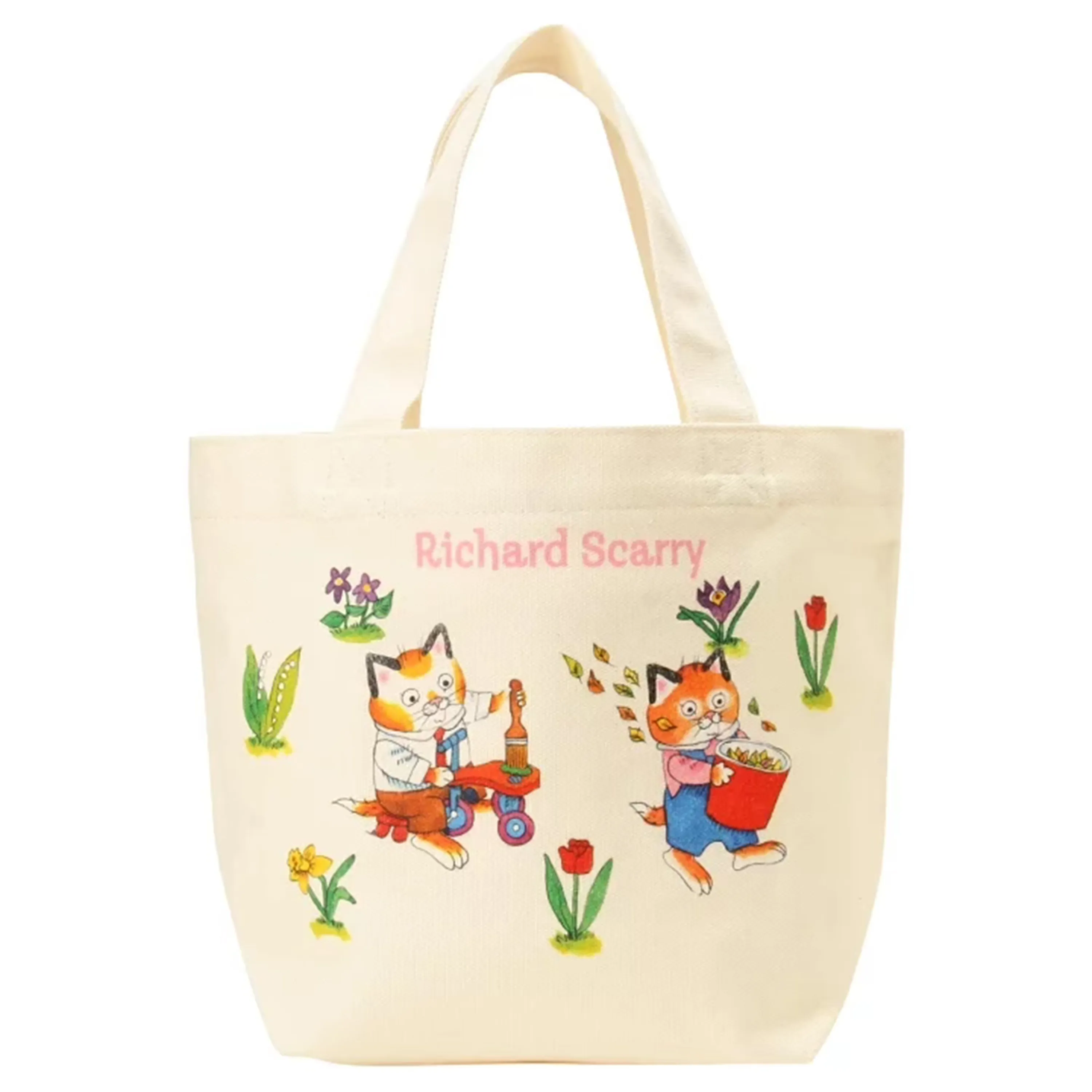 Richard Scarry Canvas Tote Bag · Garden *Limited Edition
