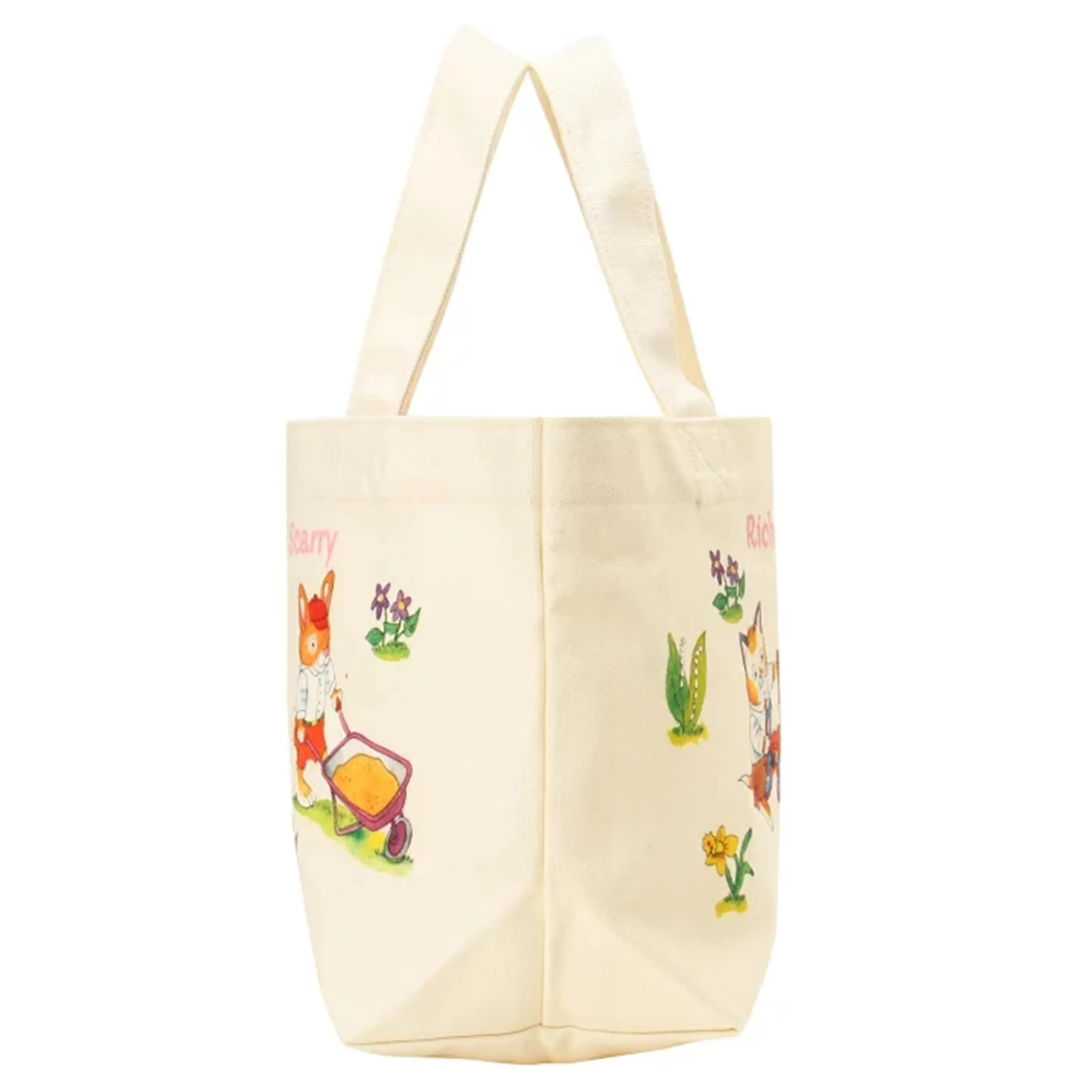 Richard Scarry Canvas Tote Bag · Garden *Limited Edition