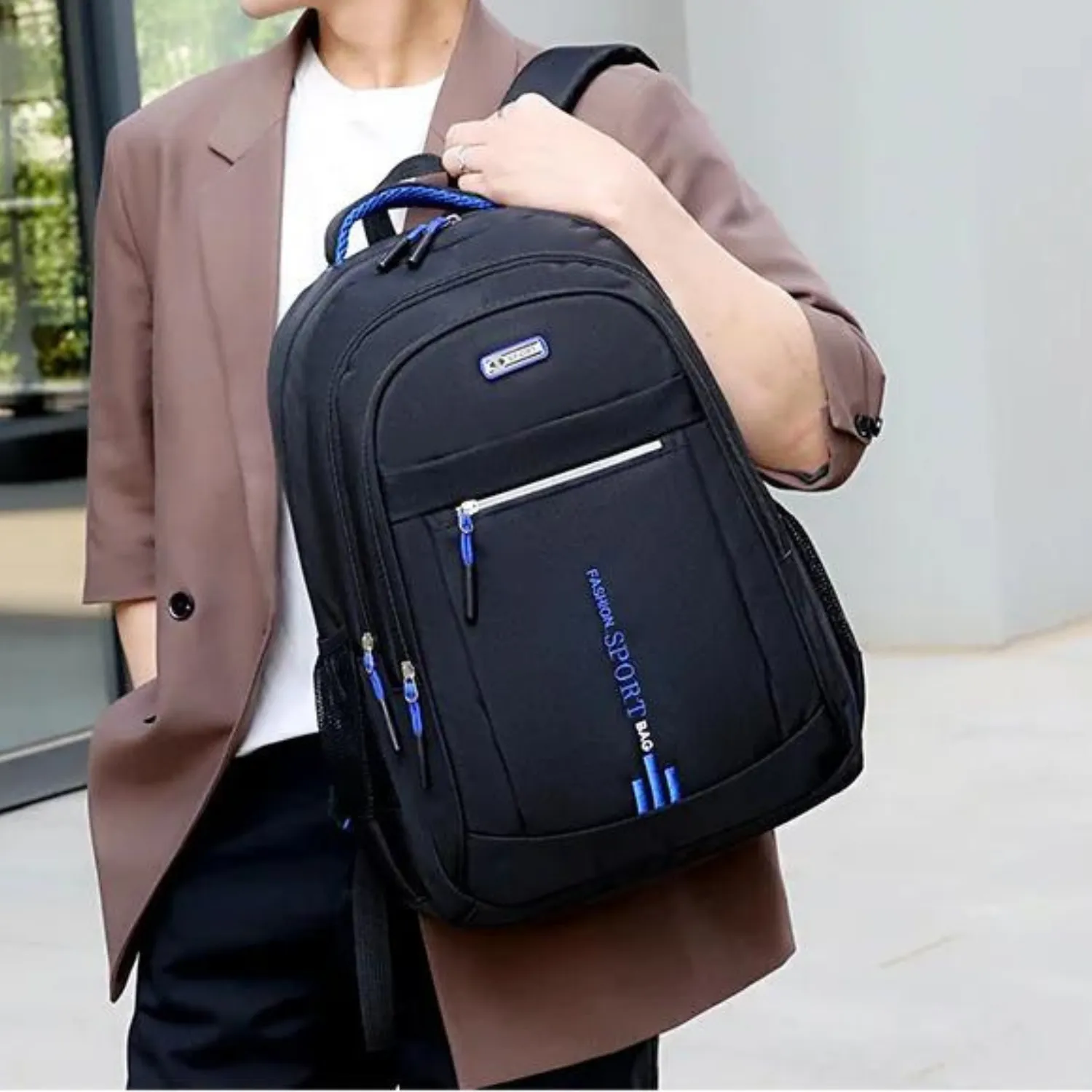 Robust Oxford Waterproof Men's Backpack