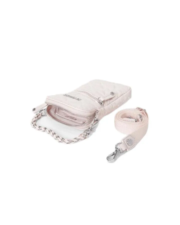 Rose Rec With Sequin Micro Crosby Bag