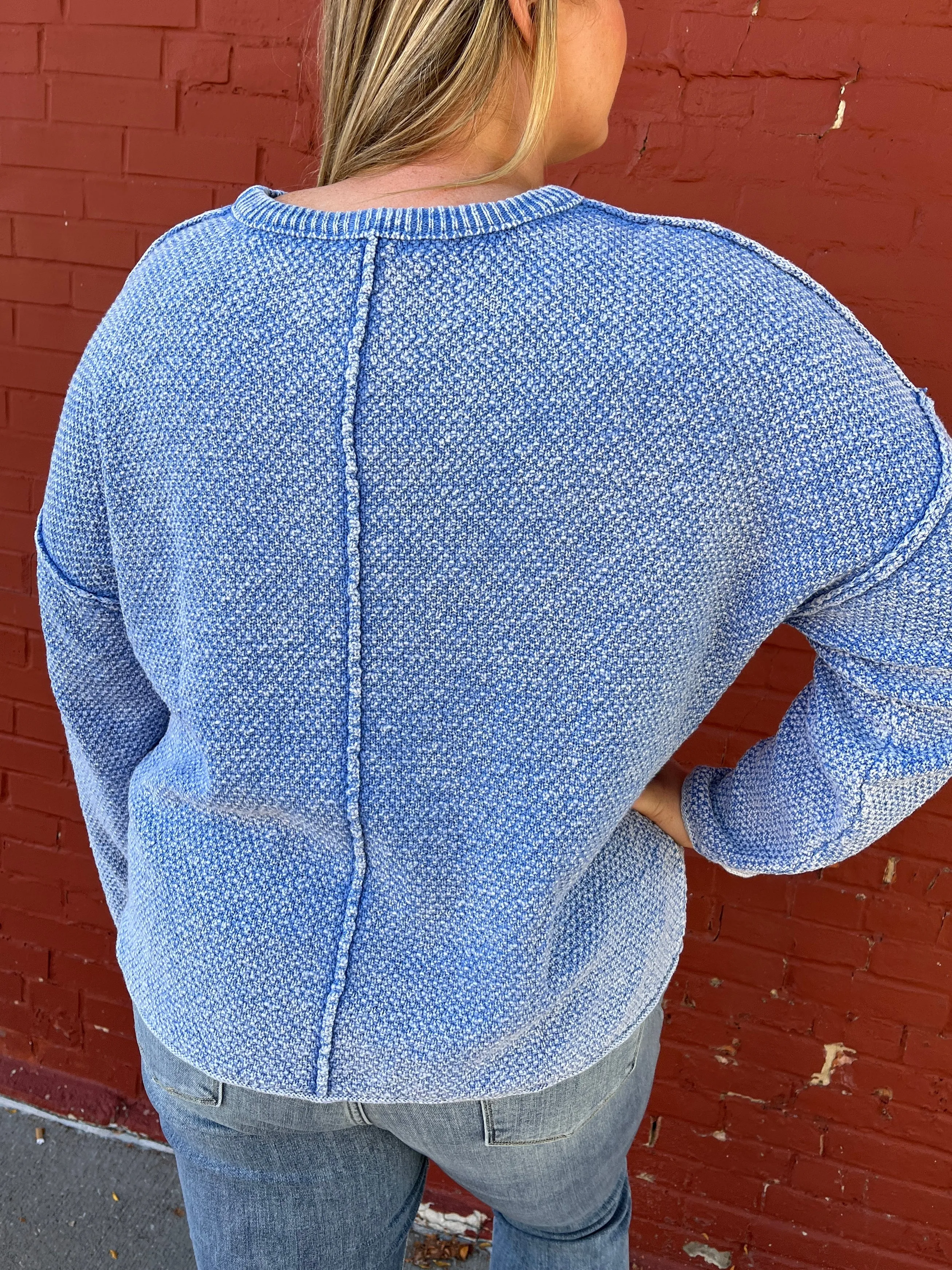 Royal Mineral Wash Sweater