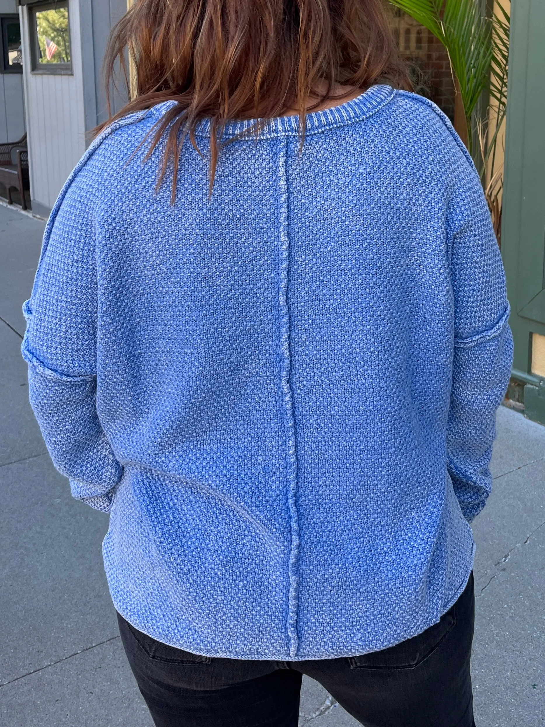 Royal Mineral Wash Sweater