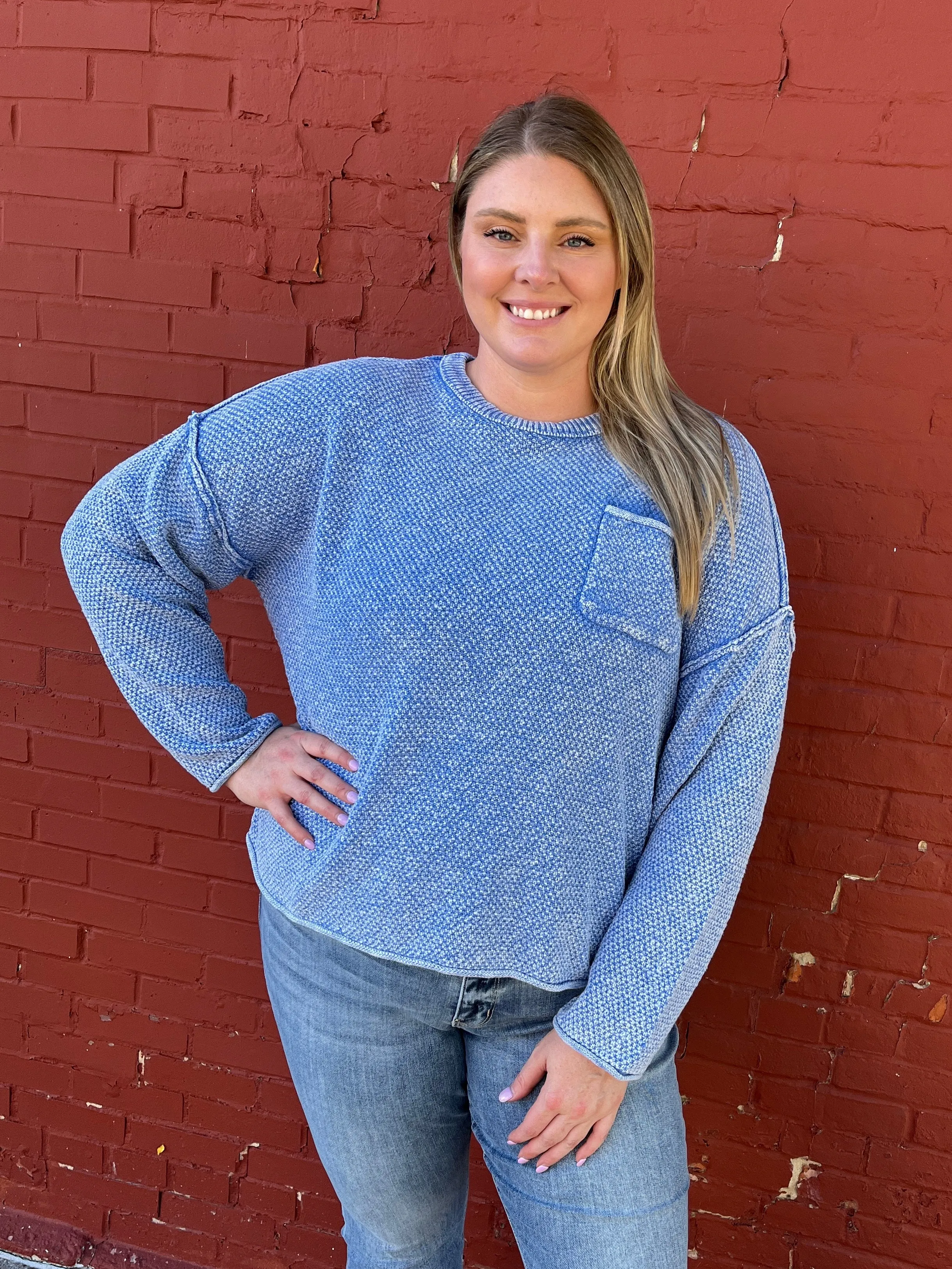 Royal Mineral Wash Sweater