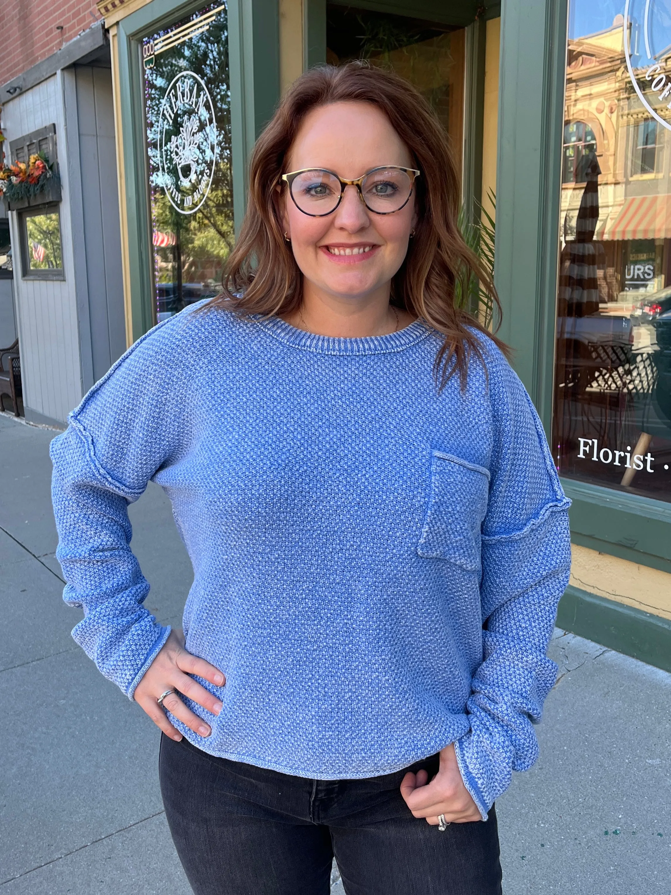 Royal Mineral Wash Sweater