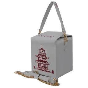 !SALE! White Chinese Food Takeout Crossbody Bag