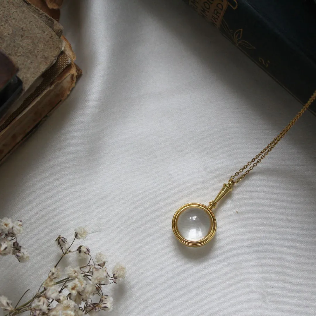 Sherlock Holmes Bookish Pendant Necklace