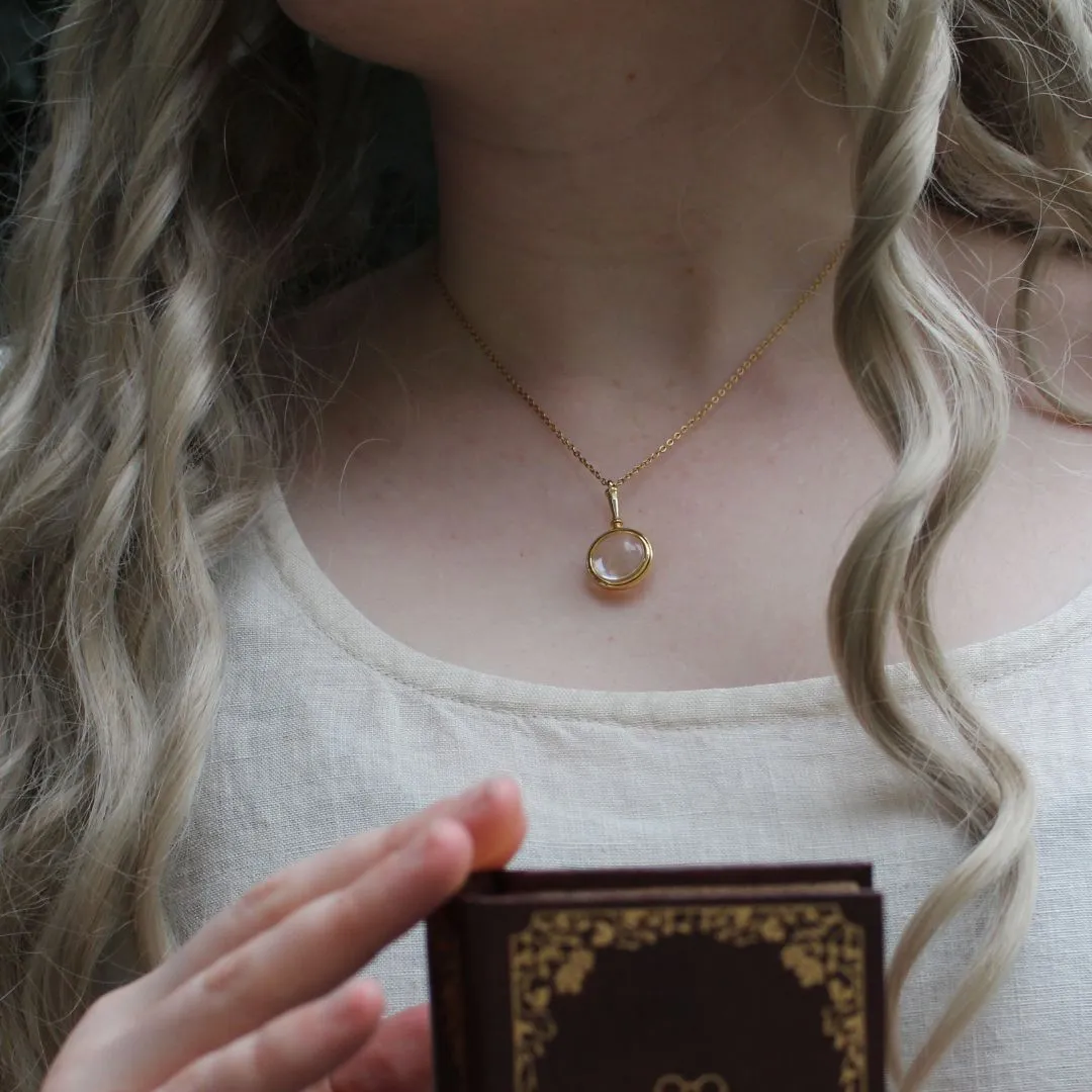 Sherlock Holmes Bookish Pendant Necklace