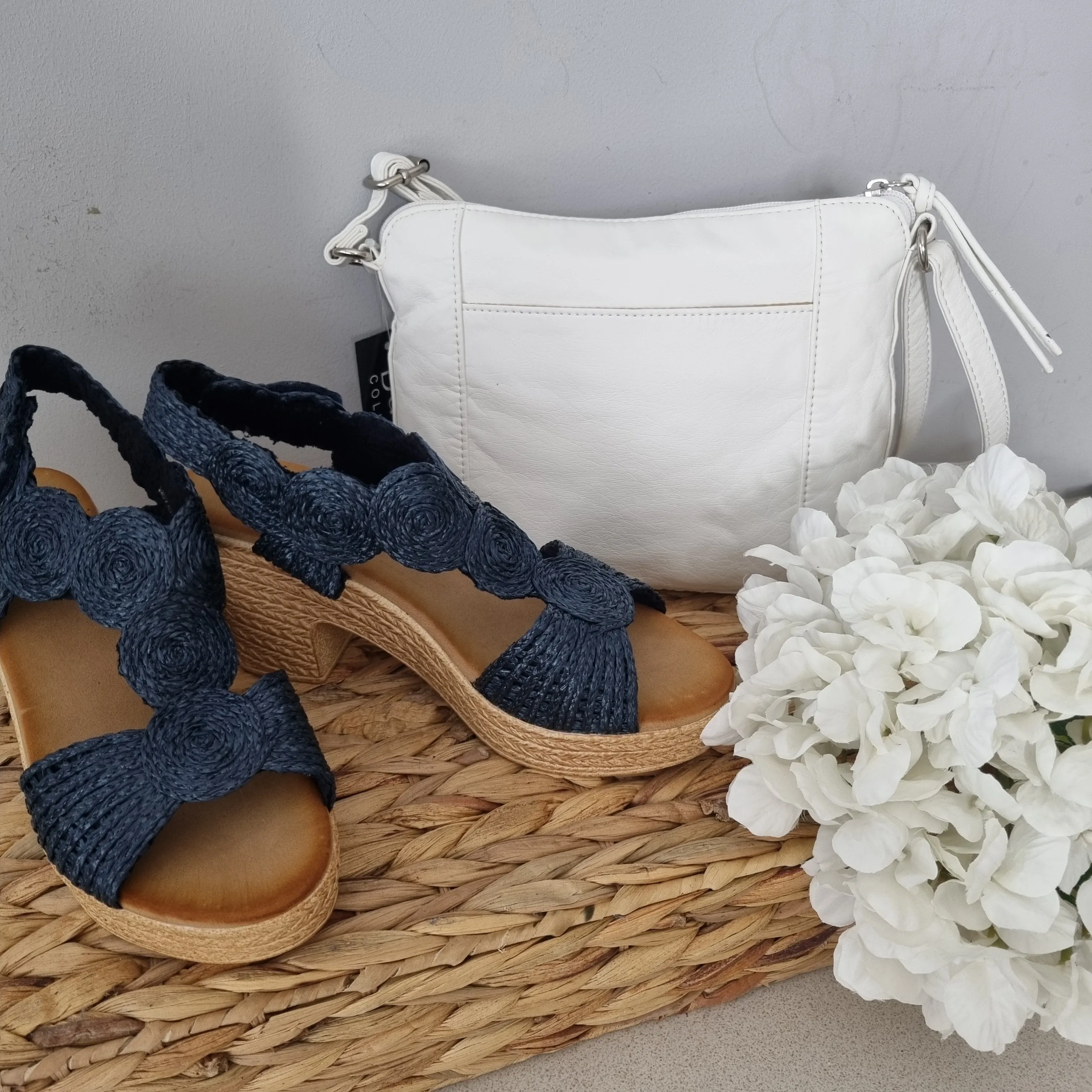 Small Washed Effect Crossbody Bag