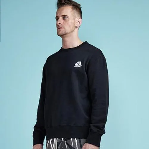 Solid Colored Long Sleeve Sweatshirt