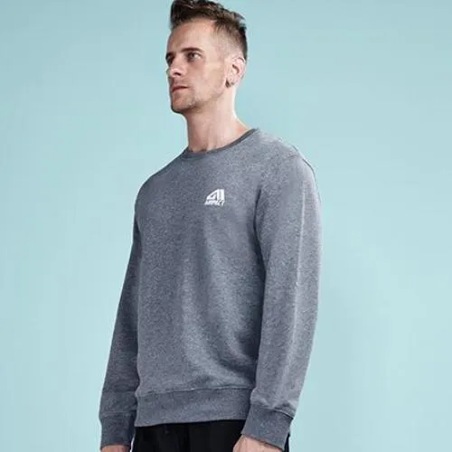 Solid Colored Long Sleeve Sweatshirt