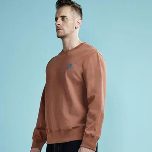 Solid Colored Long Sleeve Sweatshirt