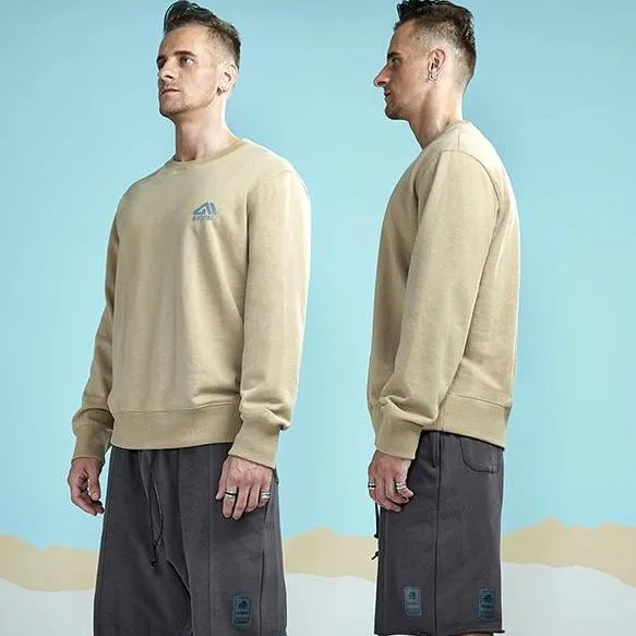 Solid Colored Long Sleeve Sweatshirt