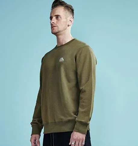 Solid Colored Long Sleeve Sweatshirt