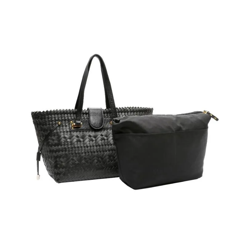 Stella Handbag with Leather Handles