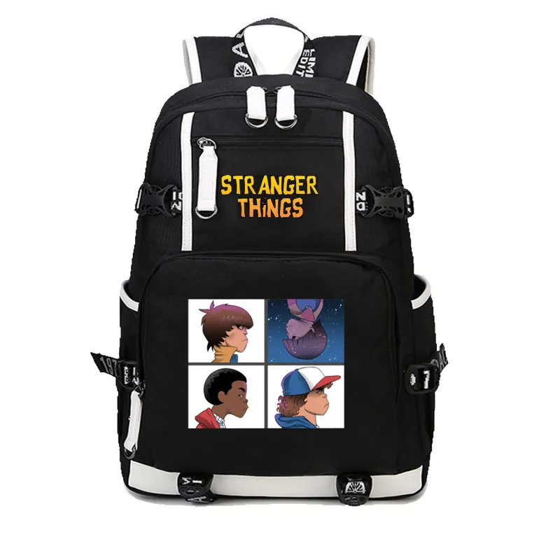 Stranger Things Backpack Men's and Women's Casual Backpack Teenagers Schoolbag