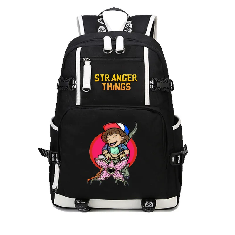 Stranger Things Backpack Men's and Women's Casual Backpack Teenagers Schoolbag