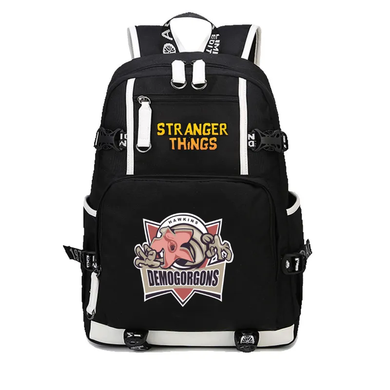 Stranger Things Backpack Men's and Women's Casual Backpack Teenagers Schoolbag