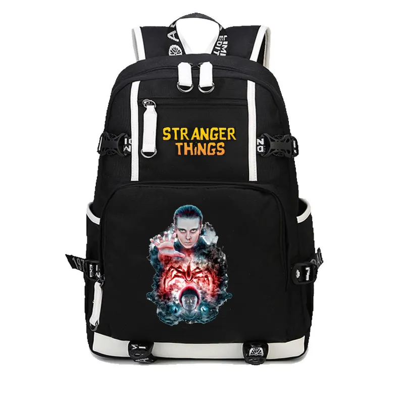 Stranger Things Backpack Men's and Women's Casual Backpack Teenagers Schoolbag