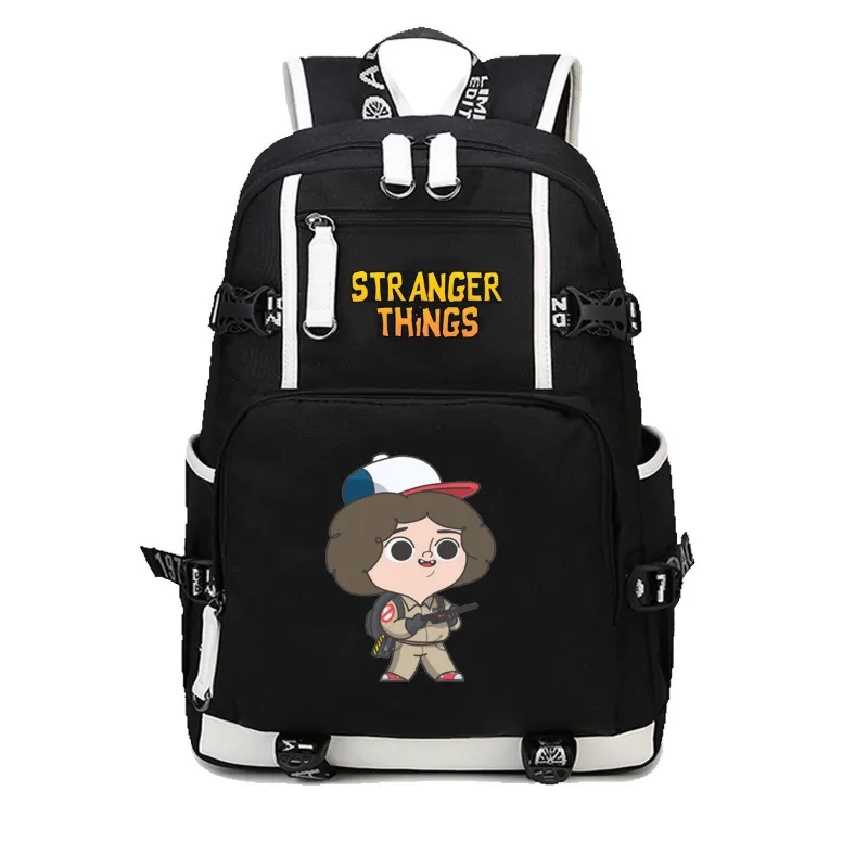 Stranger Things Backpack Men's and Women's Casual Backpack Teenagers Schoolbag