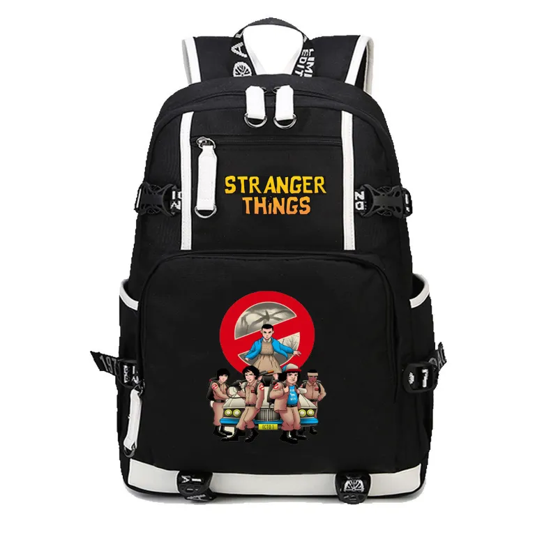 Stranger Things Backpack Men's and Women's Casual Backpack Teenagers Schoolbag
