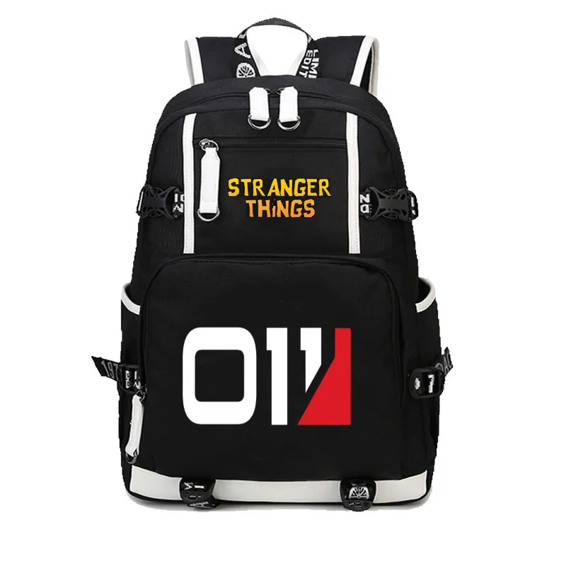 Stranger Things Backpack Men's and Women's Casual Backpack Teenagers Schoolbag