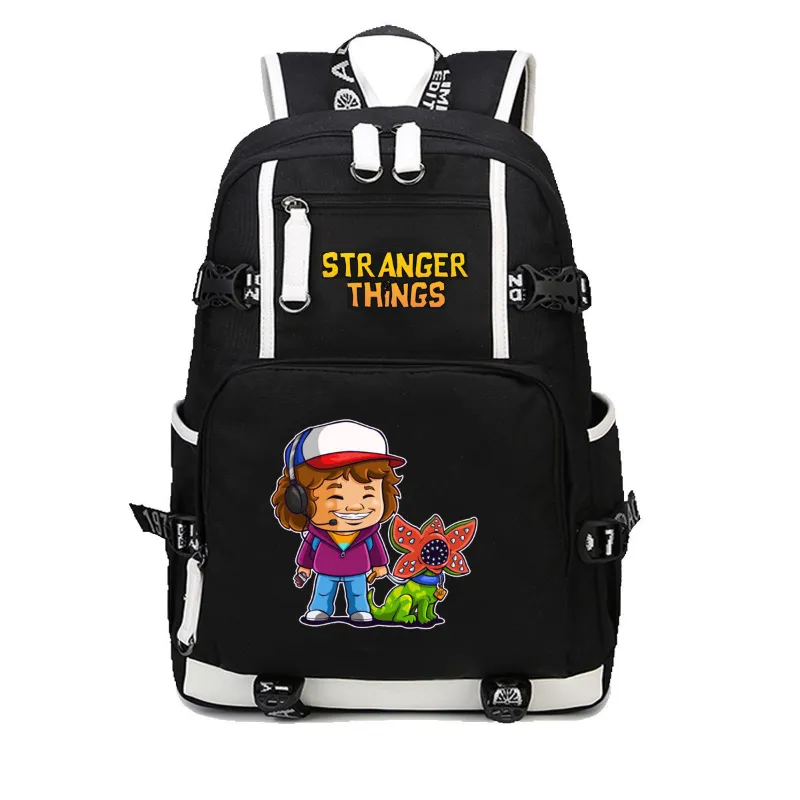 Stranger Things Backpack Men's and Women's Casual Backpack Teenagers Schoolbag