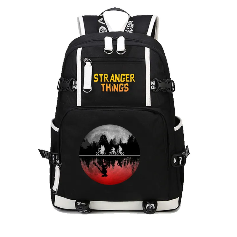 Stranger Things Backpack Men's and Women's Casual Backpack Teenagers Schoolbag