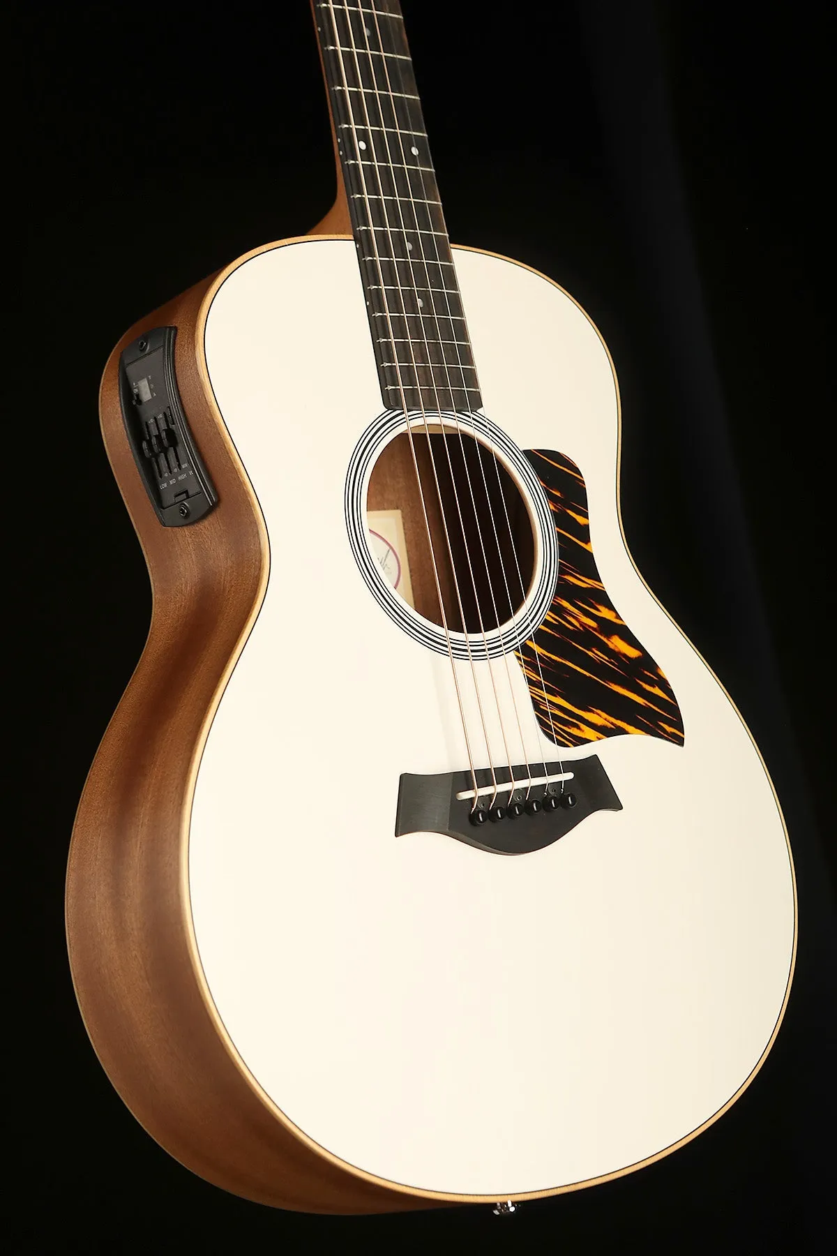 Taylor GS Mini-e Special Edition Art Top 'Trans White' Acoustic Electric Guitar