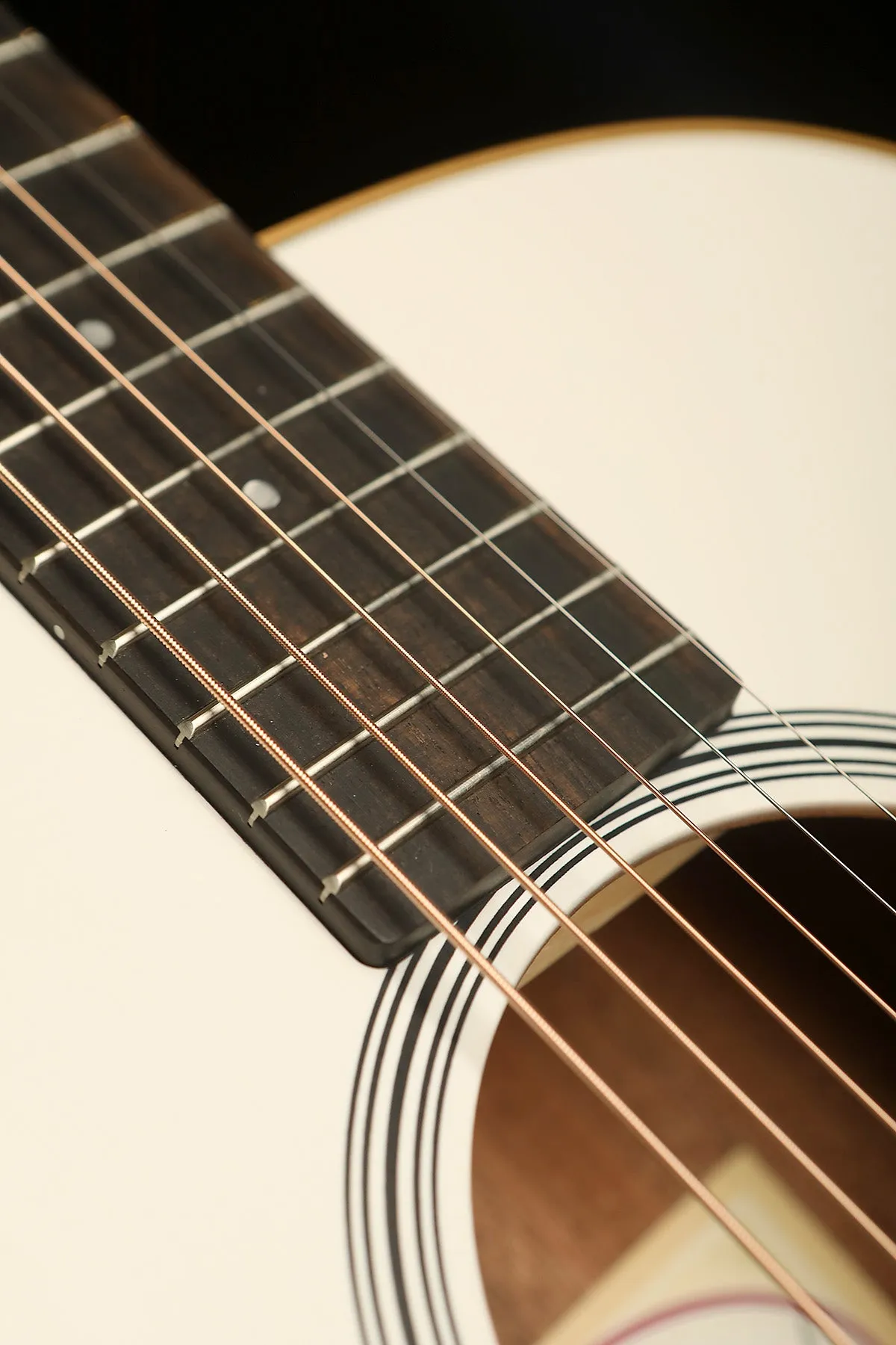 Taylor GS Mini-e Special Edition Art Top 'Trans White' Acoustic Electric Guitar