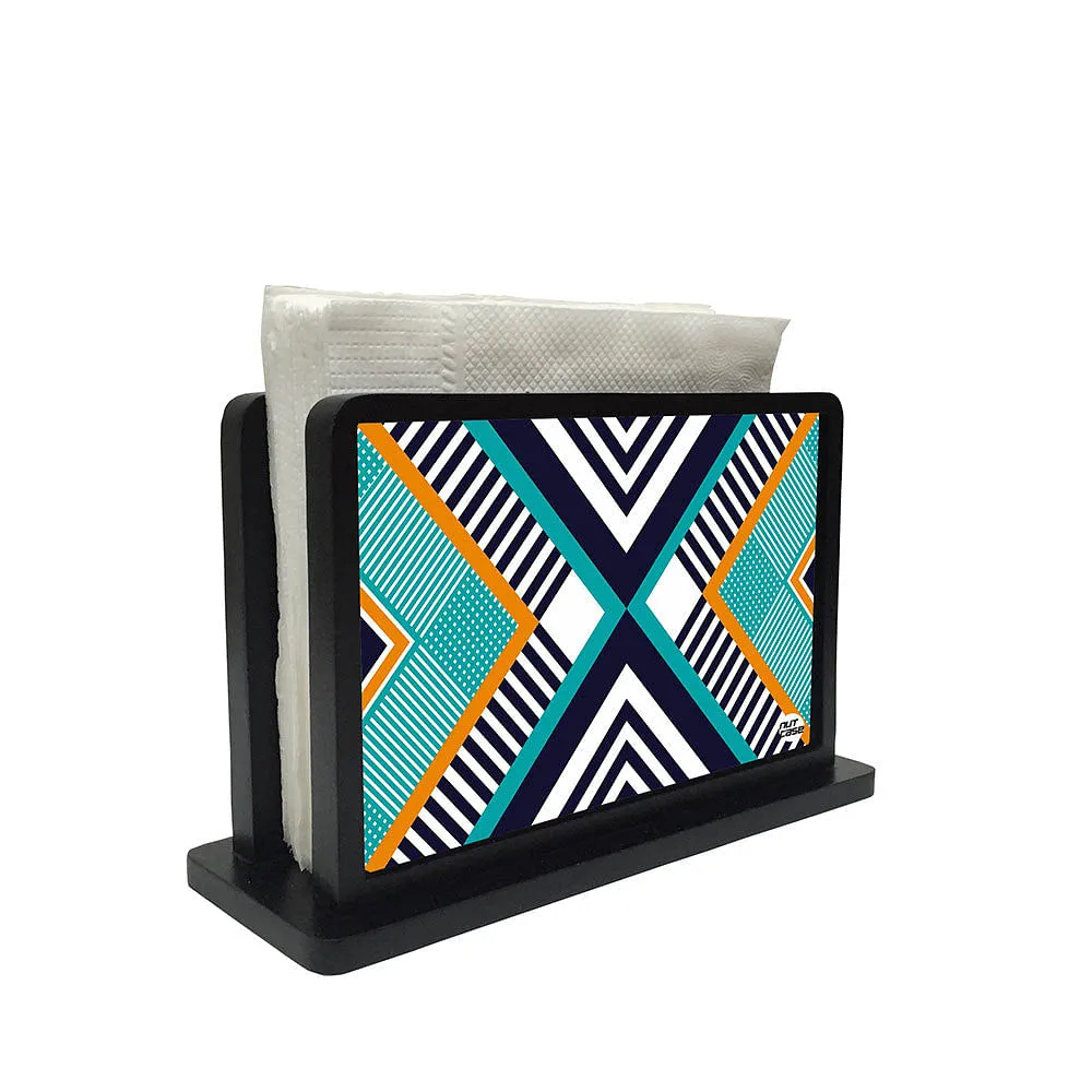 Tissue Holder Paper Napkin Stand - Aztec mix