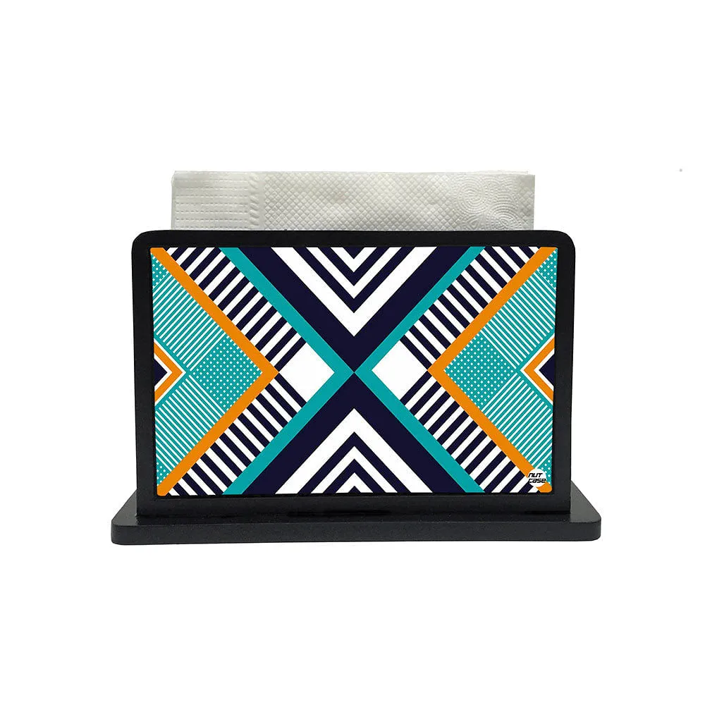 Tissue Holder Paper Napkin Stand - Aztec mix