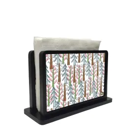 Tissue Paper Napkin Holder Stand - Autumn Woods