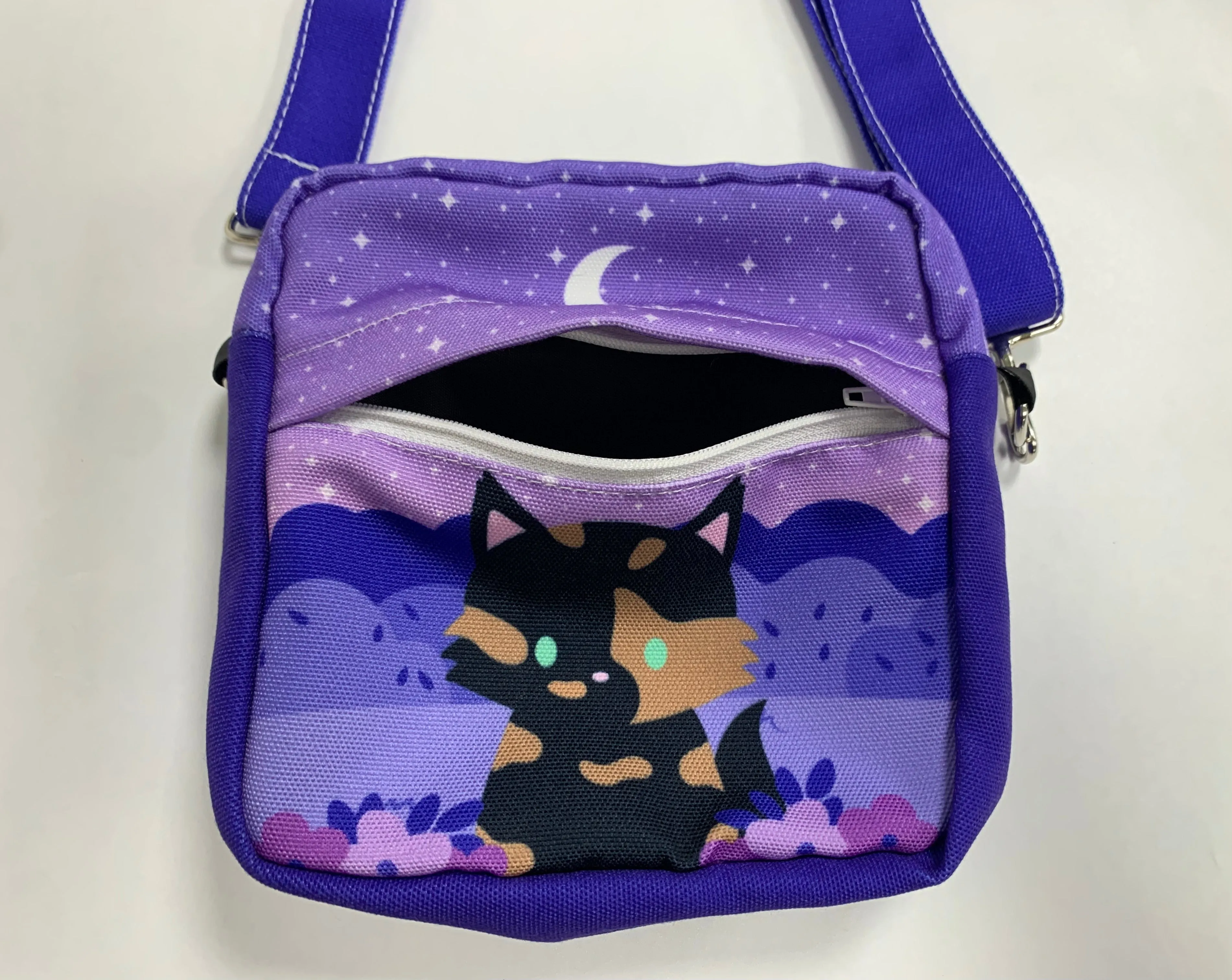 Tortie Cat Mini Crossbody Bag