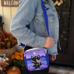 Tortie Cat Mini Crossbody Bag