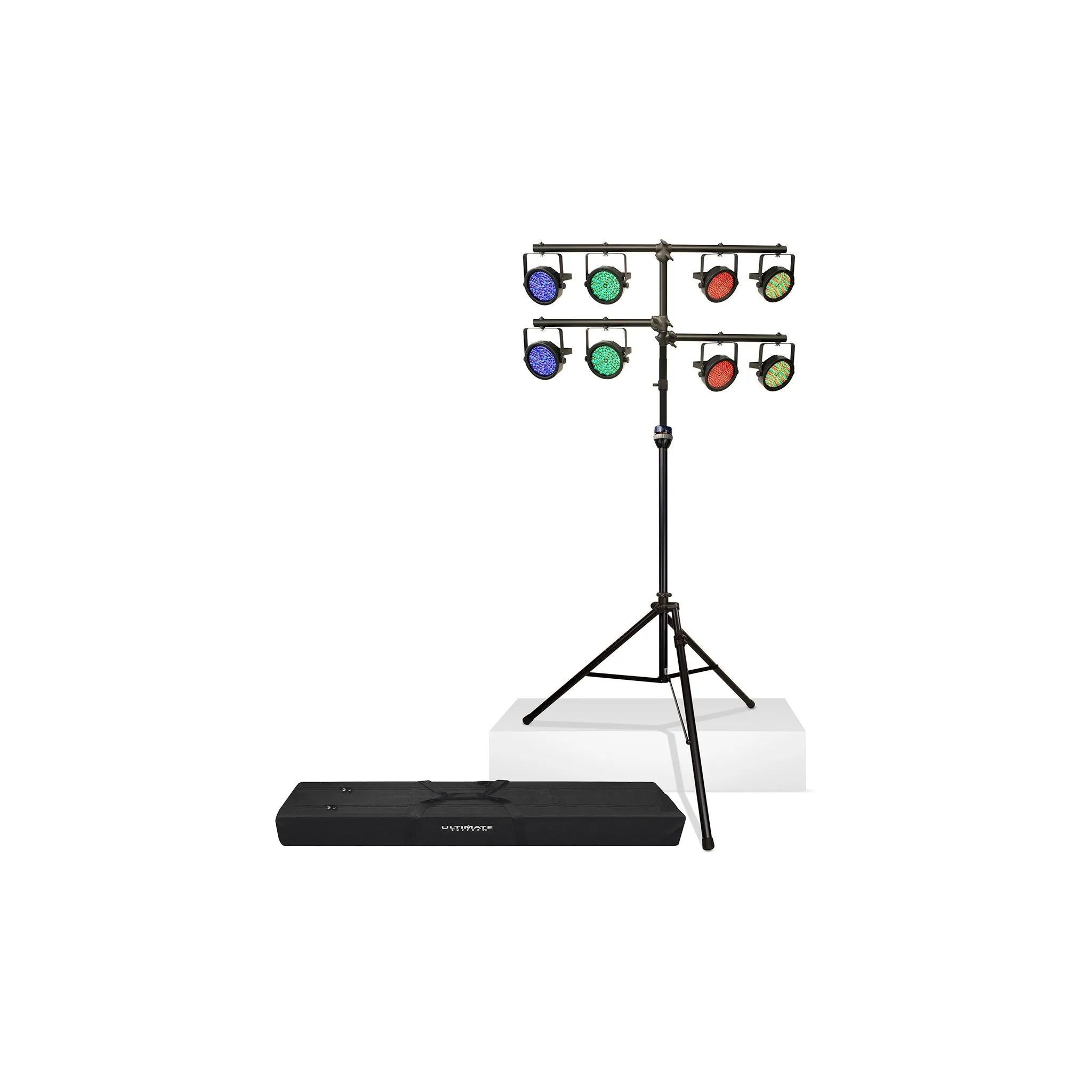 Ultimate Support LT-99BL Extra Tall Lighting Tree w/ TeleLock, Leveling Leg, Bag