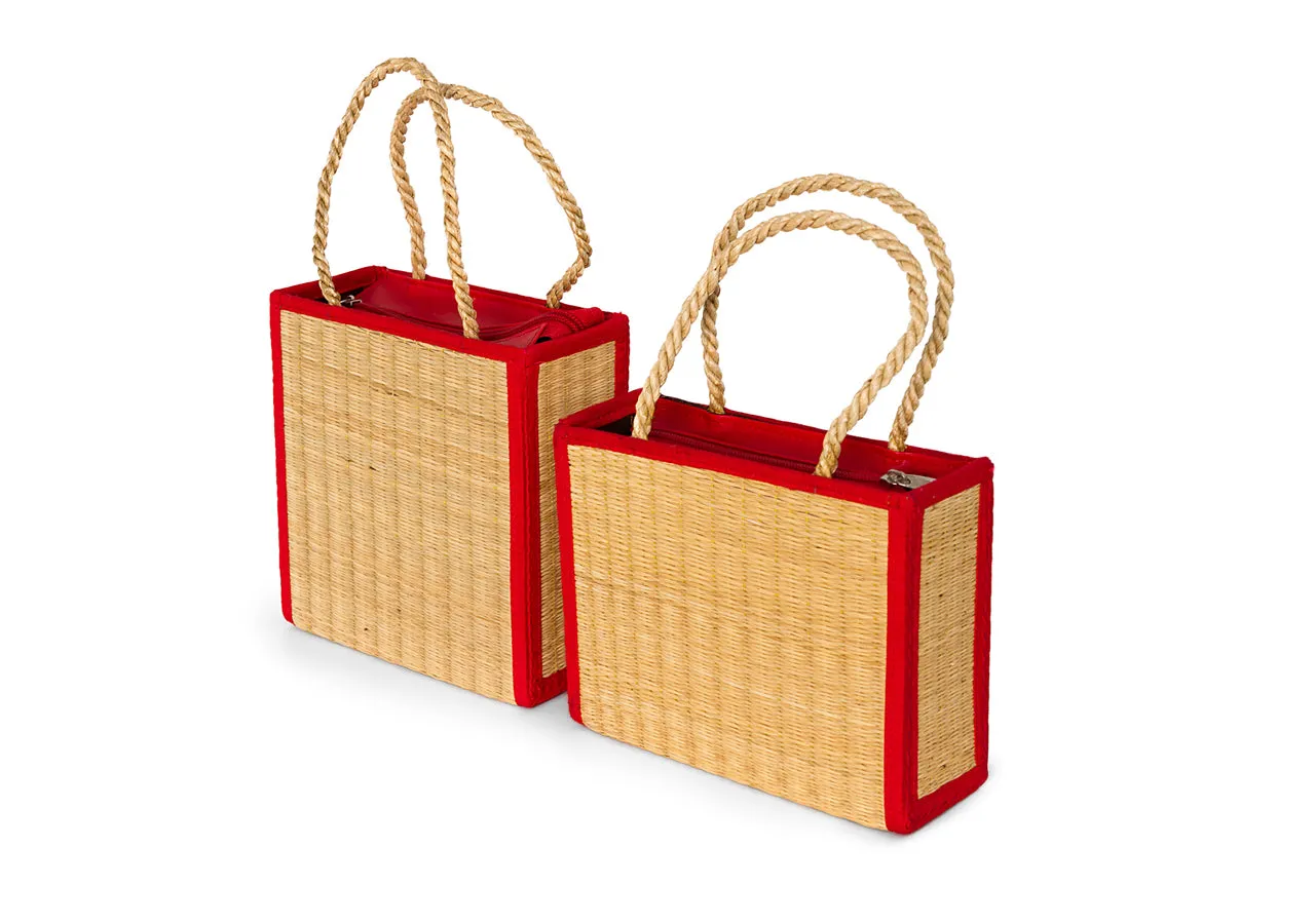 Zipped Grocery Tote (M)